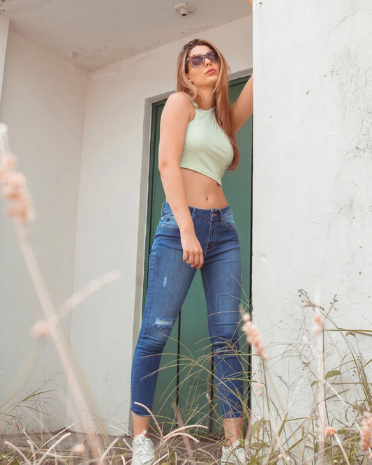Jean Mujer Recto